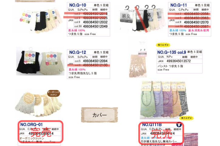 2025SS5本指カタログのサムネイル
