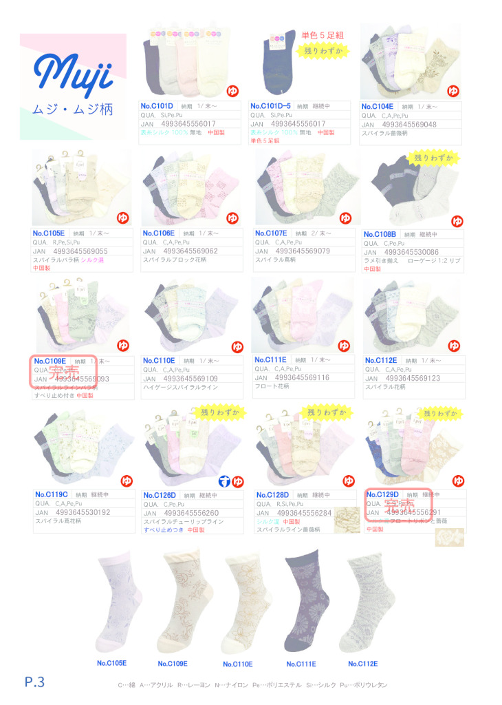 2026SSクルー小寸追加のサムネイル